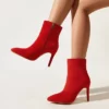WMNS Pointed Toe Stiletto High Heel Boots - Inside Zipper -SHOE TALK SELECTION 1 41