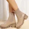 WMNS High Platform Heel Boots - Elastic Sock Inserts -SHOE TALK SELECTION 1 81